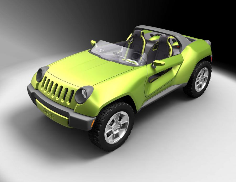  Jeep Renegade Concept 2008 года  (фото 25 из 78)